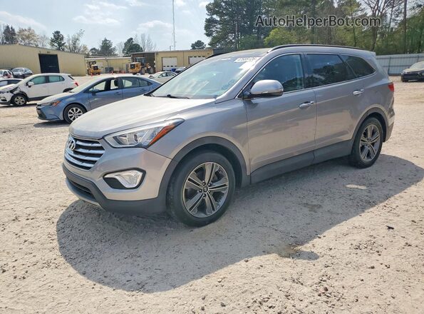 KM8SRDHF1GU157016 2016 HYUNDAI SANTA FE Silver Trasero izquierdo