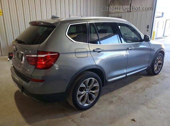 5UXWX9C57G0D87482 2016 BMW X3 Gray Առջևի աջ