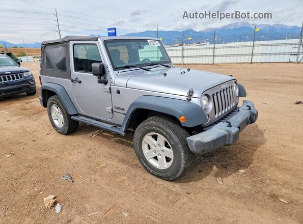 1C4AJWAG9JL829228 2018 JEEP WRANGLER Gray 