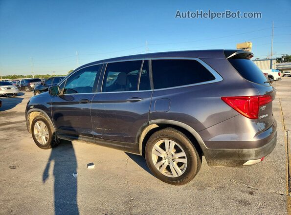 5FNYF5H18HB003821 2017 HONDA PILOT Gray 