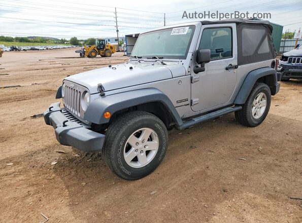 1C4AJWAG9JL829228 2018 JEEP WRANGLER Gray 