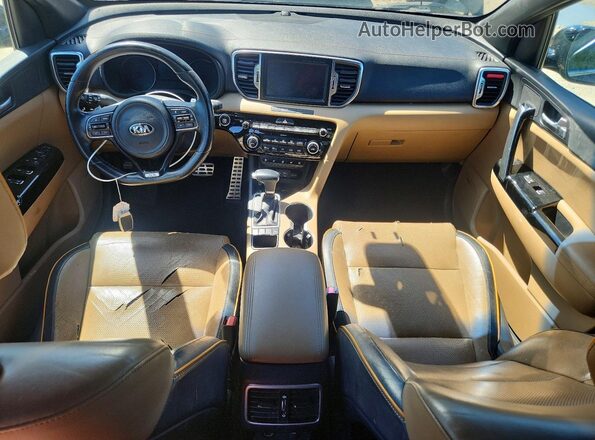 KNDPRCA65H7093349 2017 KIA SPORTAGE Black 