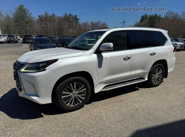 JTJHY7AX2J4263193 2018 LEXUS LX White 
