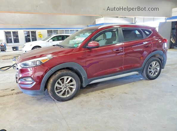 KM8J3CA49HU504495 2017 HYUNDAI TUCSON Red 