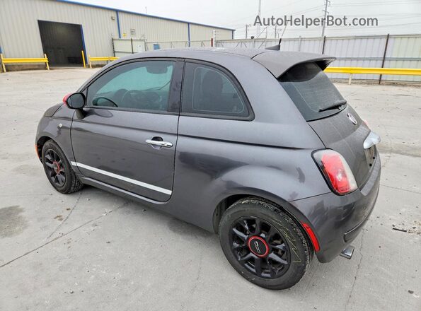 3C3CFFARXGT248530 2016 FIAT 500 Серый Задняя правая четверть
