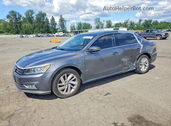 1VWBA7A30JC010029 2018 VOLKSWAGEN PASSAT Серый Задняя левая четверть