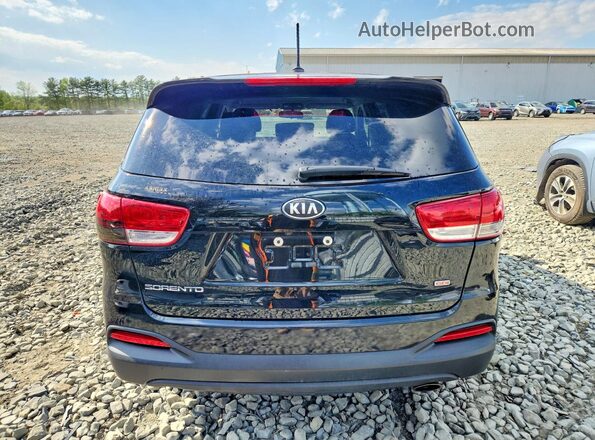 5XYPG4A38JG429361 2018 KIA SORENTO Black 