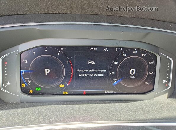 3VV4B7AX5NM119426 2022 VOLKSWAGEN TIGUAN Gray 