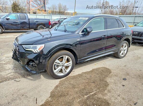 WA1EECF33M1059953 2021 AUDI Q3 Black Հետևի ձախ