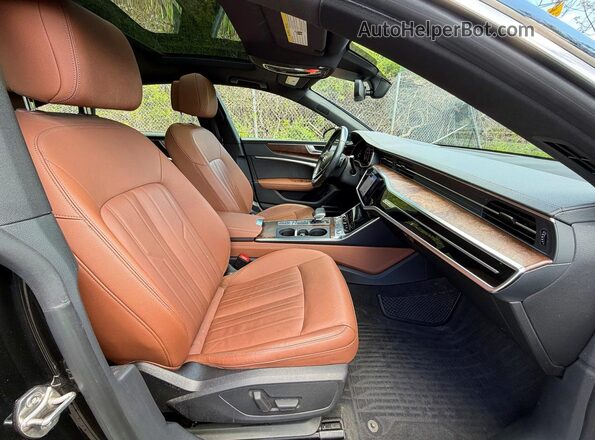 WAUR2AF25KN053408 2019 AUDI A7 Black Widok z przodu