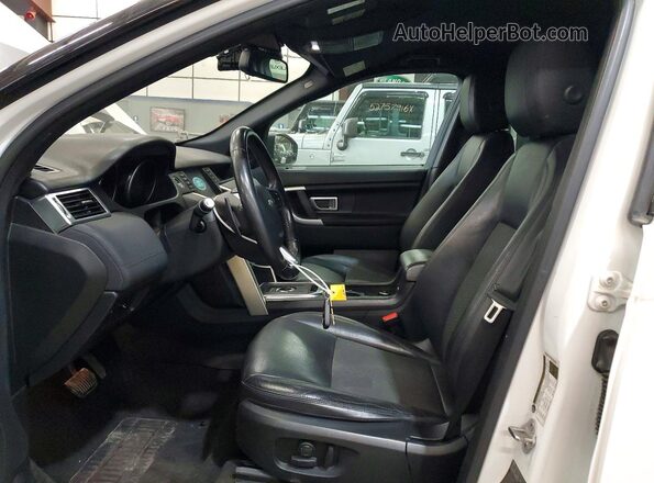 SALCP2RX3JH768457 2018 LAND ROVER DISCOVERY White Vista del salpicadero
