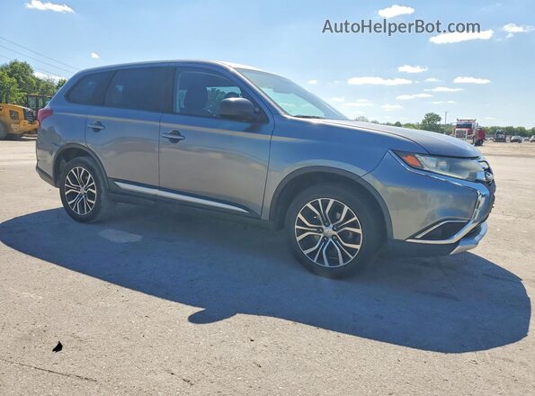 JA4AZ3A30JJ005550 2018 MITSUBISHI OUTLANDER Gray 