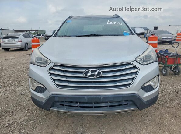 KM8SR4HF5GU156869 2016 HYUNDAI SANTA Silver 