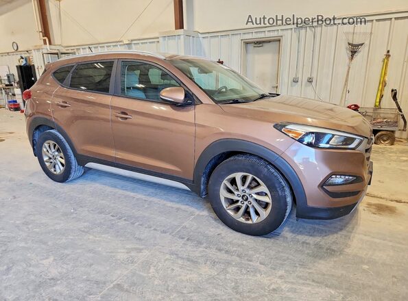 KM8J33A29HU367556 2017 HYUNDAI TUCSON Brown 
