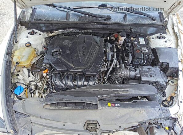5NPEG4JA8MH126941 2021 HYUNDAI SONATA White 