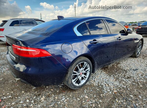 SAJAD4FX4JCP34355 2018 JAGUAR XF Blue Front right