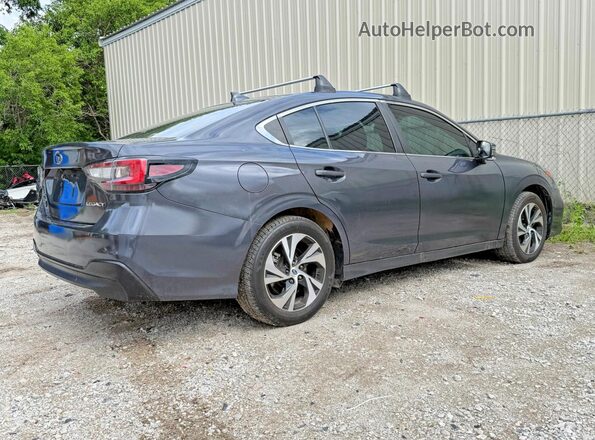 4S3BWAD66N3019010 2022 SUBARU LEGACY Gray Вид спереду