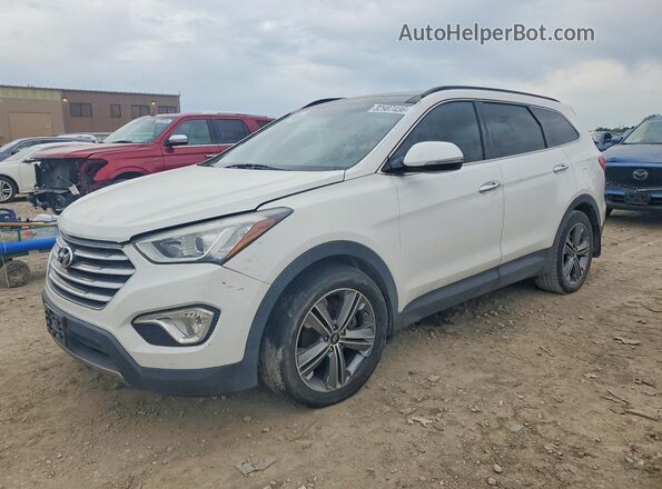 KM8SR4HF3GU164968 2016 HYUNDAI SANTA White უკანა მარცხენა