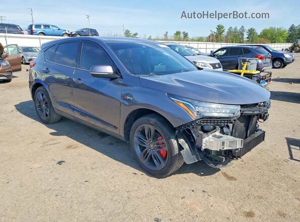 5J8TC1H60KL016284 2019 ACURA RDX Gray 