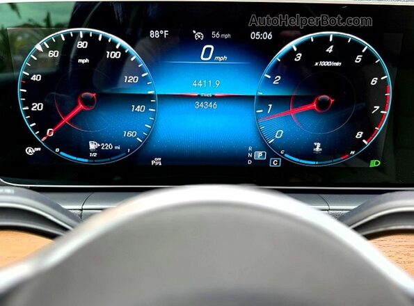 4JGFB4JB5NA765004 2022 MERCEDES-BENZ GLE Синий Вид задних сидений