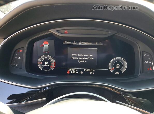 WA1FVAF12LD009176 2020 AUDI Q8 Gray Rear seats view