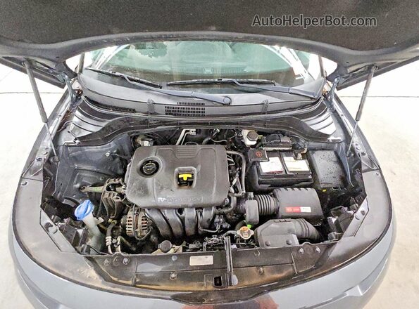 KNDJ23AU5N7816489 2022 KIA SOUL Серый Вид подкапотного пространства