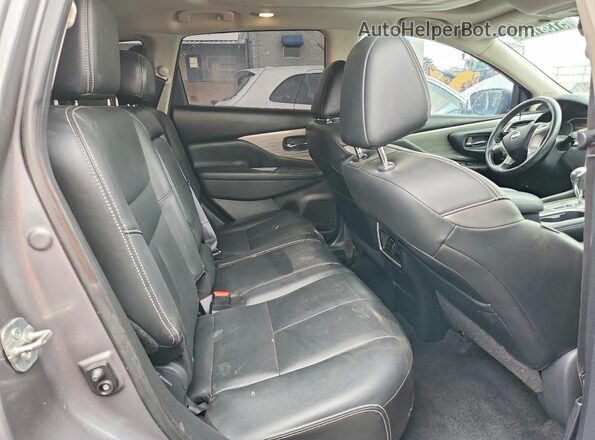 5N1AZ2MH7JN176470 2018 NISSAN MURANO Серебряный Вид задней части салона