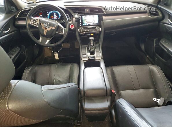 19XFC1F72HE209528 2017 HONDA CIVIC Gray Вид щитка приладів