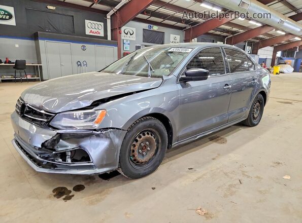 3VW267AJ2GM383693 2016 VOLKSWAGEN JETTA Серый 