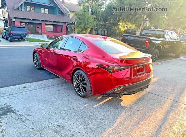 JTHGZ1B23S5093139 2025 LEXUS IS Red Передня права чверть