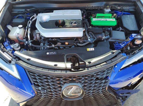 JTHY3JBH8K2017377 2019 LEXUS UX Blue 