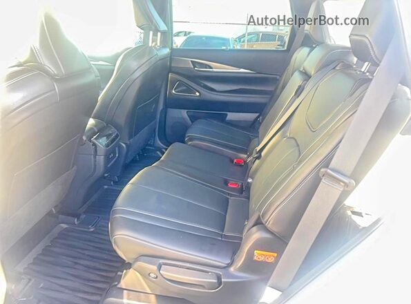 5N1AL1FR4SC338327 2025 INFINITI QX60 White Вид підкапотного простору