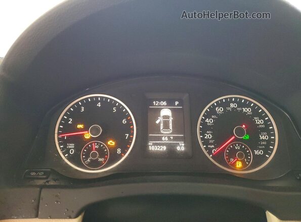 WVGAV7AXXGW601803 2016 VOLKSWAGEN TIGUAN Белый 