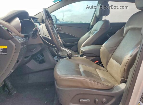KM8SR4HF5GU156869 2016 HYUNDAI SANTA Silver 