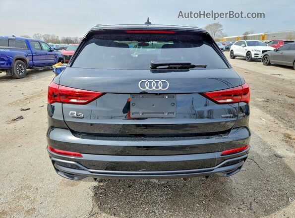 WA1EECF33M1059953 2021 AUDI Q3 Black Սալոնի դիմացի տեսք