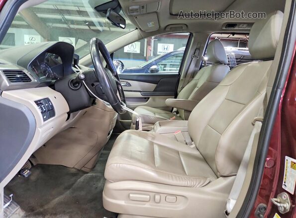 5FNRL5H6XGB122655 2016 HONDA ODYSSEY Burgundy 
