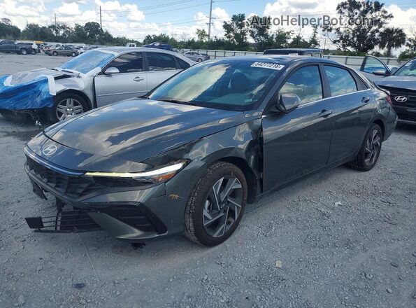 KMHLS4DG4SU905306 2025 HYUNDAI ELANTRA Gray 