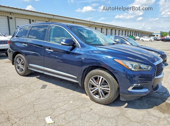 5N1DL0MMXHC541004 2017 INFINITI QX60 Blue წინა ხედი