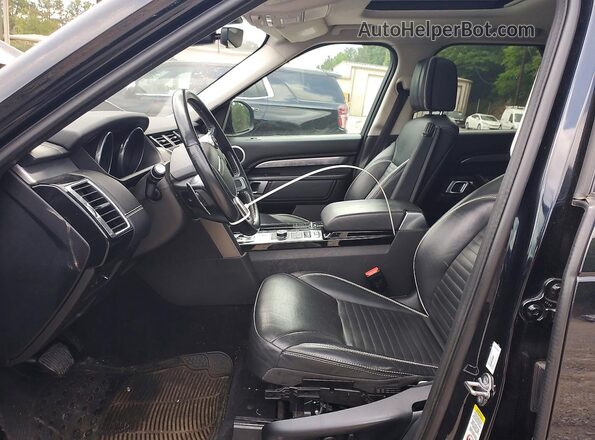 SALRTBBV2HA017187 2017 LAND ROVER DISCOVERY Black წინა პანელის ხედი
