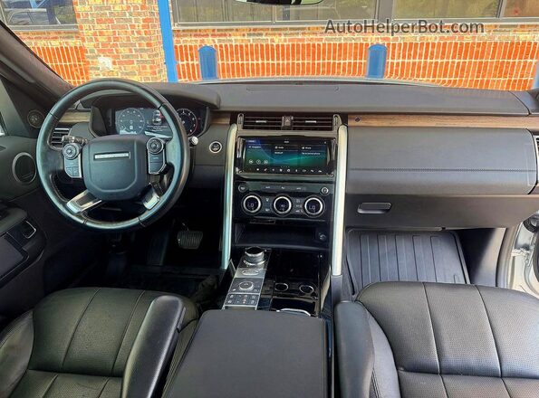 SALRR2RVXJA065627 2018 LAND ROVER DISCOVERY Silver უკანა სავარძლების ხედი