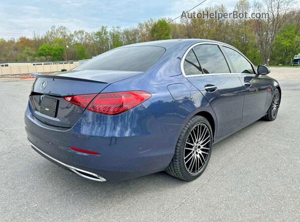 W1KAF4GB0RR170763 2024 MERCEDES-BENZ C Blue Przód prawy