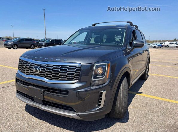 5XYP6DHC3LG037187 2020 KIA TELLURIDE Gray 
