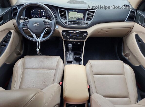 KM8J33A20GU193150 2016 HYUNDAI TUCSON Бордовый 