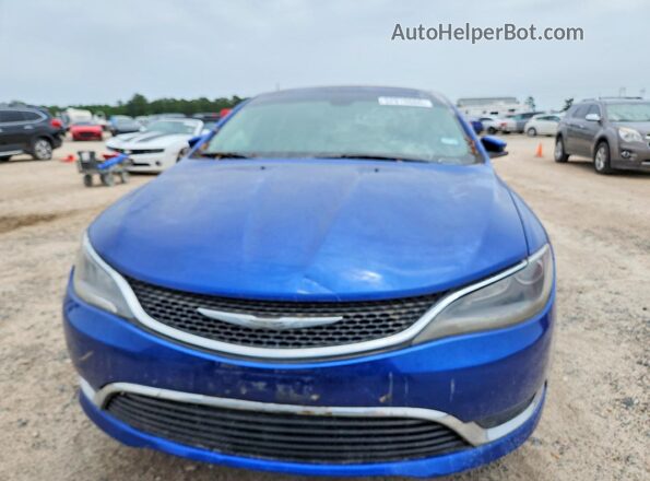 1C3CCCAB5GN107598 2016 CHRYSLER 200 Blue 