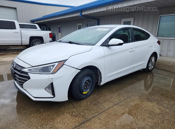 5NPD84LF5LH586235 2020 HYUNDAI ELANTRA White Rear left