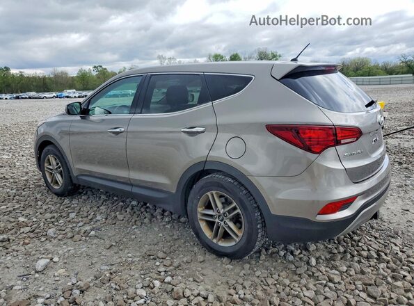 5XYZTDLB1JG513286 2018 HYUNDAI SANTA Gray 