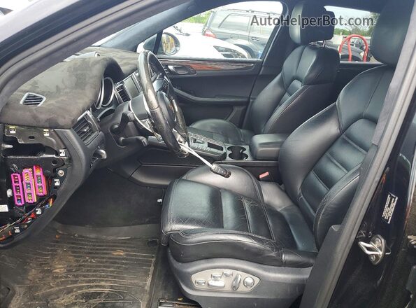 WP1AF2A59GLB93474 2016 PORSCHE MACAN Черный Вид панели приборов