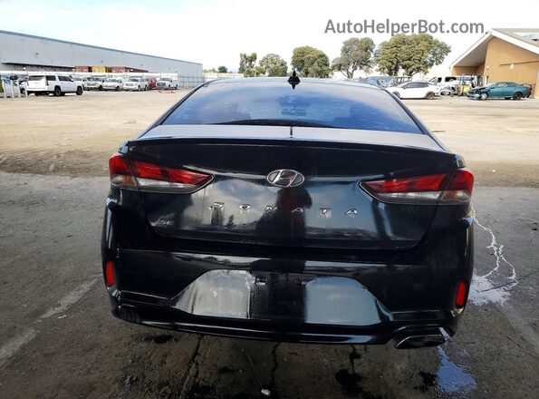 5NPE24AF3KH749620 2019 HYUNDAI SONATA Black Vista interior delantera