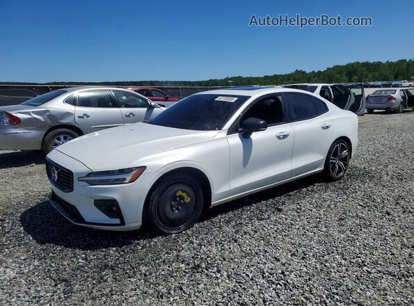 7JR102FM9MG092489 2021 VOLVO S60 White Trasero izquierdo