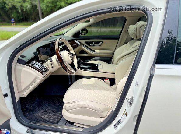 W1K6G7GB6MA045696 2021 MERCEDES-BENZ S White 